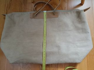 Bolsa de viaje beige