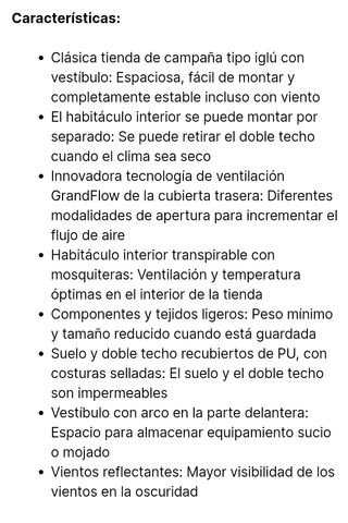 Tienda impermeable Gran Canyon Topeka 2.