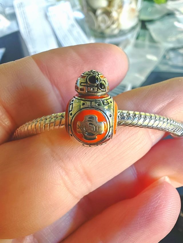 Charm BB8 Star Wars Plata 925