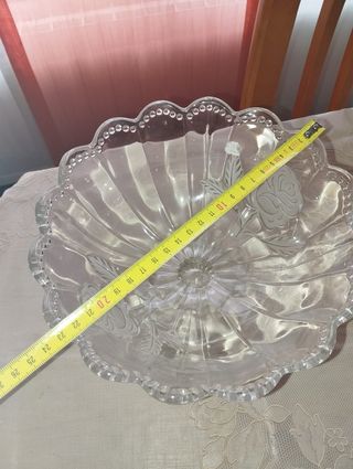 Fuente de cristal decorativa