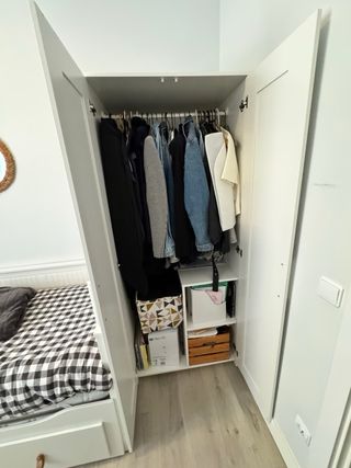 Armario BRIMNES IKEA 2 puertas blanco