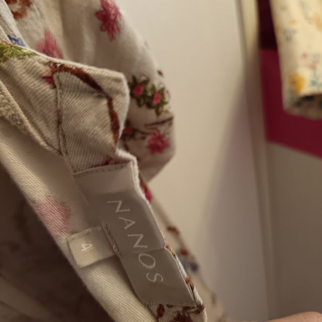 Vestido niña Nanos floral talla 4