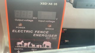 Pastor Eléctrico Energizador 12V con placa solar