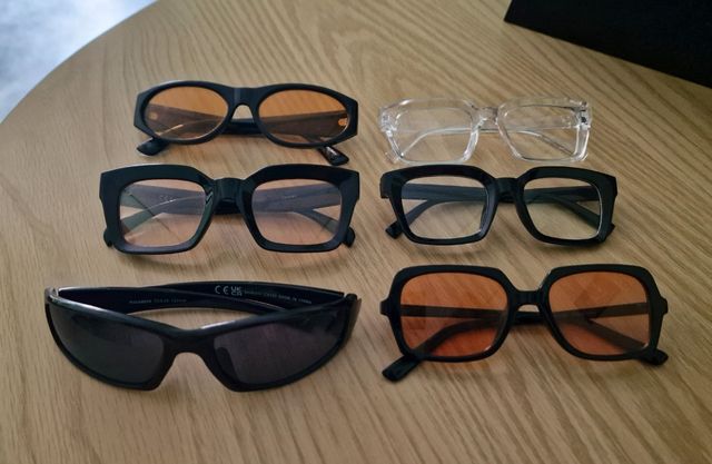 Lote 6 gafas de sol y vista sin usar