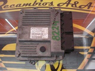 Centralita del motor Fiat Doblo 51843352 MJD6F3D4 7160020001