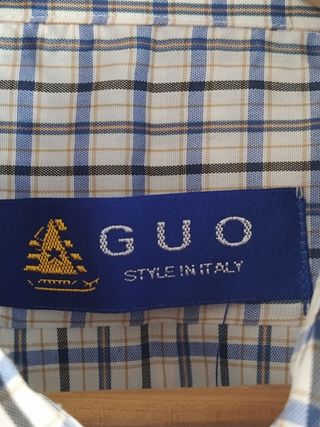 Camisa cuadros XL Moda Italiana