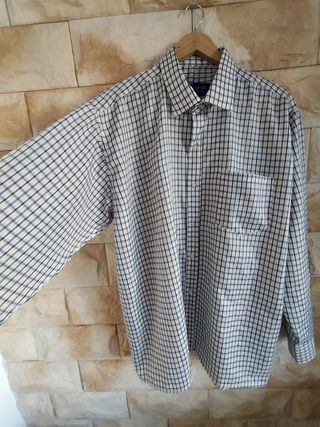 Camisa cuadros XL Moda Italiana