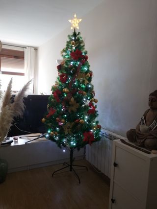 Árbol de Navidad verde