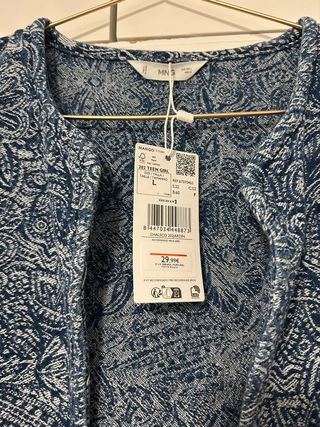 Conjunto Mango Teen Chaleco y Pantalón
