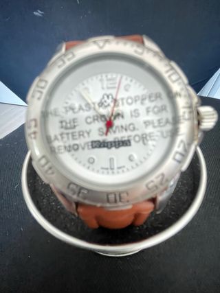 Orologio Kappa Marrone/Argento nuovo mai usato