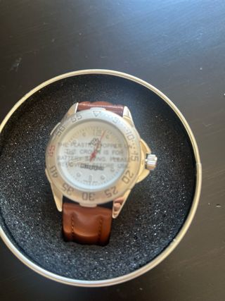 Orologio Kappa Marrone/Argento nuovo mai usato