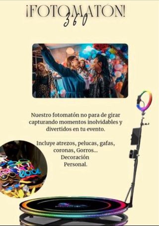 Alquiler de Fotomatón 360