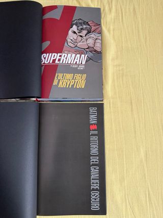Libro Book Batman Superman Panini Comics Autografo