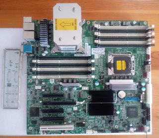 Placa Base HP Dual Xeon con Procesador y Disipador
