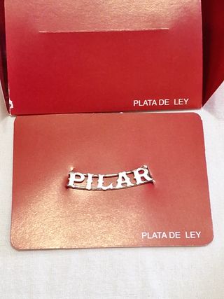 Colgante Plata de Ley Pilar