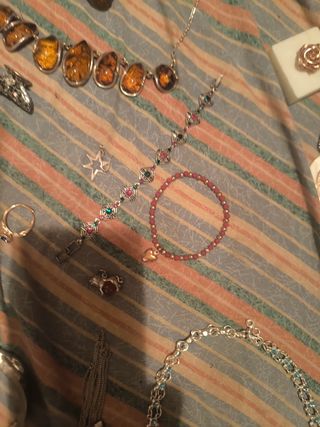 Collar y 2 anillos ámbar auténtico precio negociab