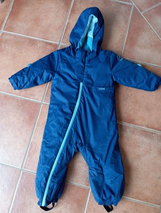 Buzo de nieve azul decathlon