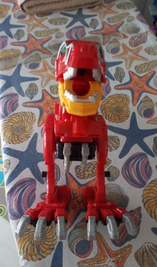 Power Ranger Dino Rojo