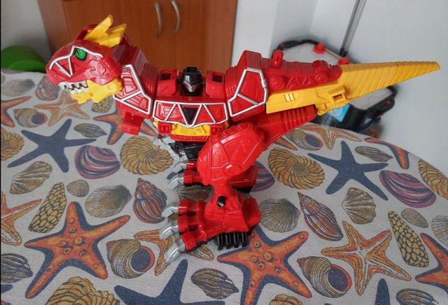 Power Ranger Dino Rojo