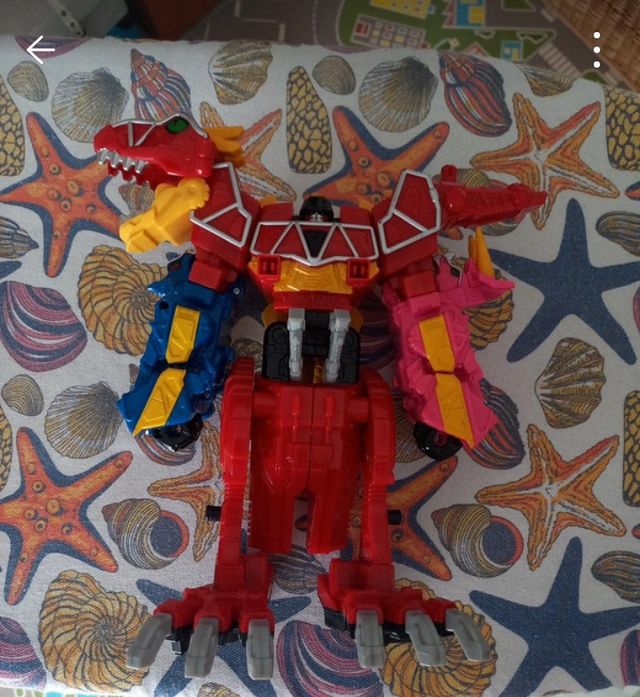 Power Ranger Dino Rojo