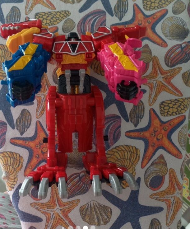 Power Ranger Dino Rojo