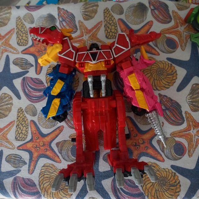 Power Ranger Dino Rojo