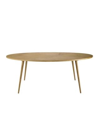 Conjunti Mesa/sillas comedor ovalada Origami 200cm