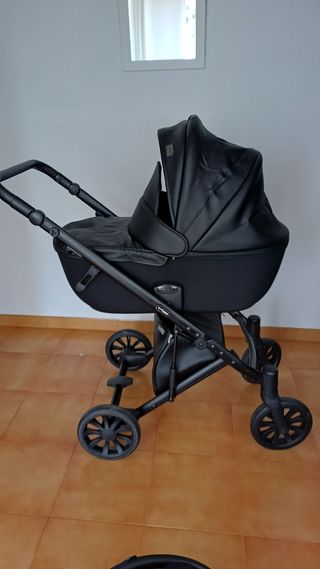 Carrito de bebé ANEX negro