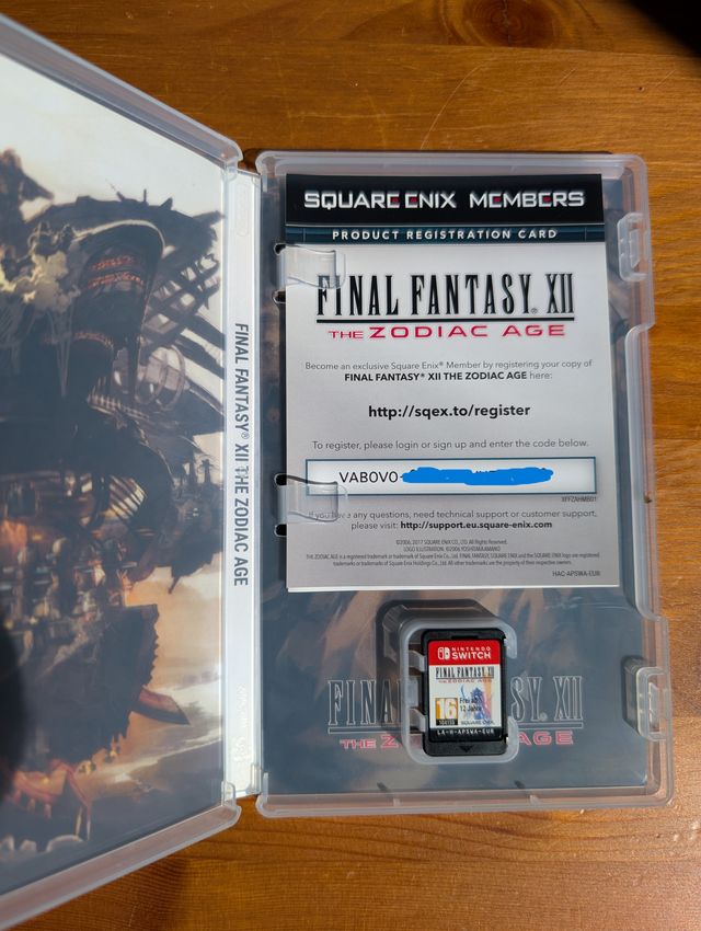 Final Fantasy XII A Era do Zodíaco Nintendo Switch