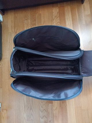 Bolsa de viaje a cuadros