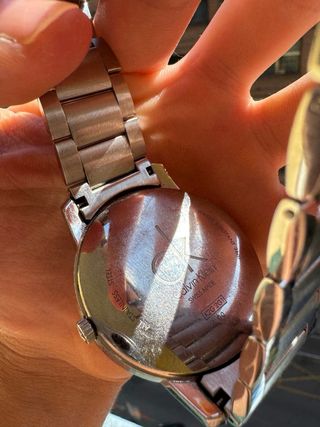 Reloj Calvin Klein Negro y Plateado