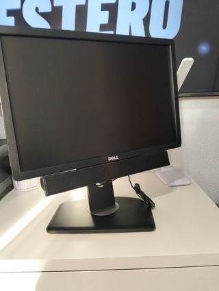 Monitor Dell regulable + Barra Sonido