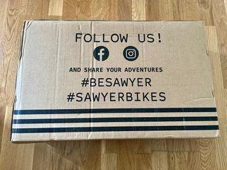 Bicicleta de equilibrio Sawyer azul