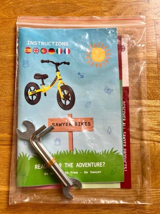 Bicicleta de equilibrio Sawyer azul