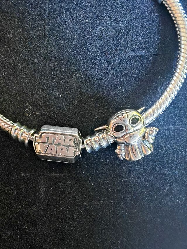Charm Baby Yoda Mandalorian Plata 925