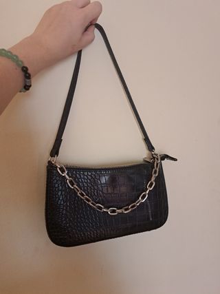 Bolso de mano Pull&Bear negro