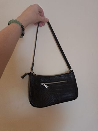 Bolso de mano Pull&Bear negro