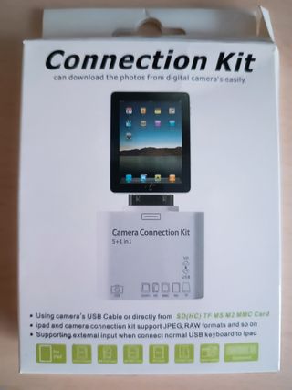 Kit Conexión Cámara iPad 5 en 1