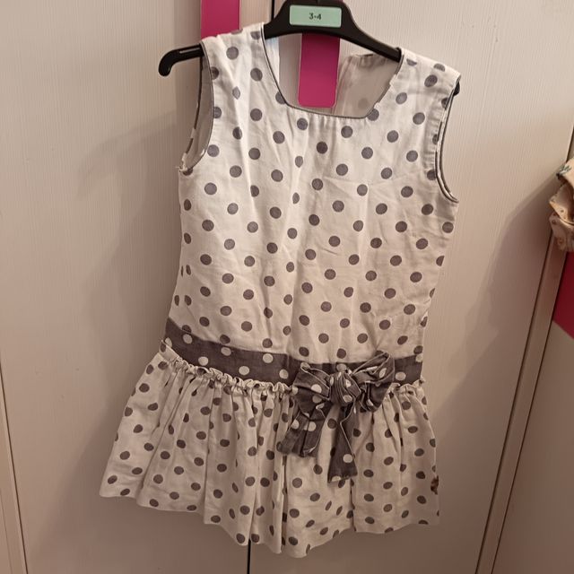 Vestido niña lunares talla 6 años.Eve children