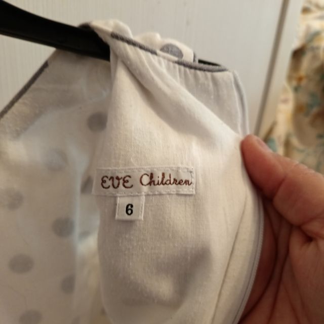 Vestido niña lunares talla 6 años.Eve children