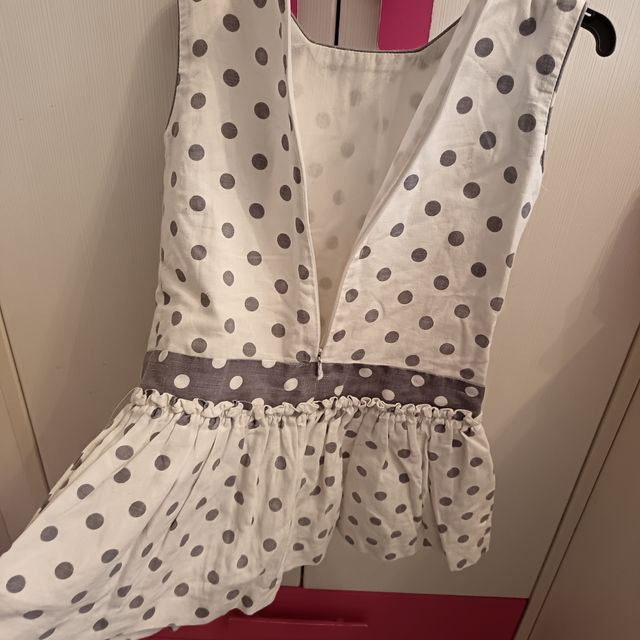 Vestido niña lunares talla 6 años.Eve children