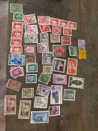 Lote de sellos antiguos variados