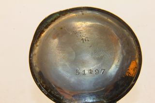 Splendido orologio per signora argento fine 1800