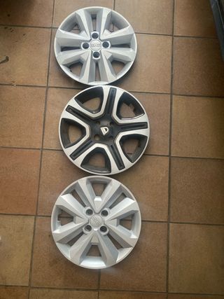 Tapacubos Dacia (Set de 3)