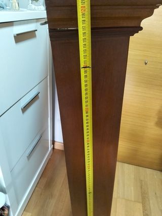 Mueble vitrina botellero madera