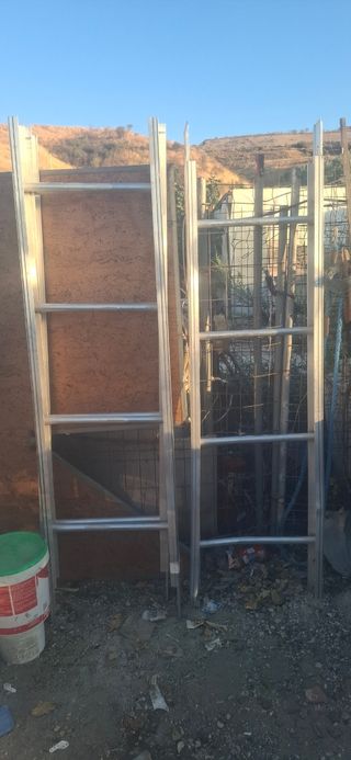 Escalera de aluminio