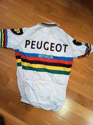 Maillot bici Ciclismo Peugeot Michelin Talla M