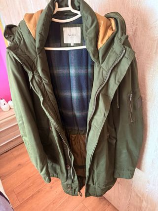 Parka Pepe Jeans verde talla s precio nuevo 180 €