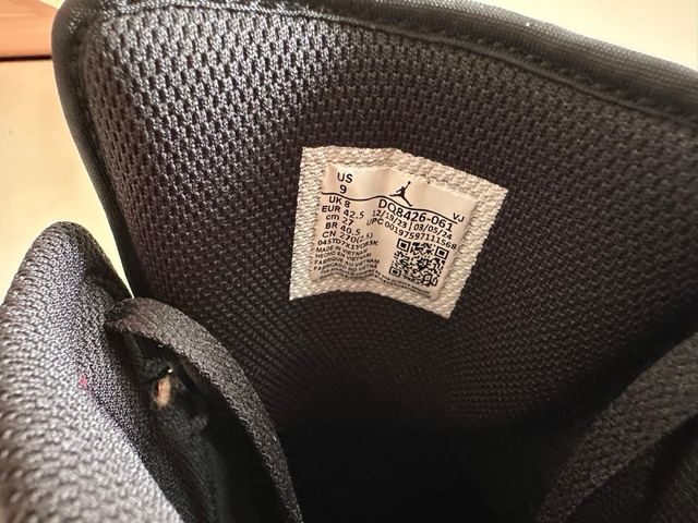 Air Jordan 1 Mid Scarpe Uomo Nero Rosso