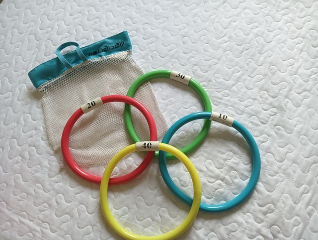 Aros y mariposas de buceo